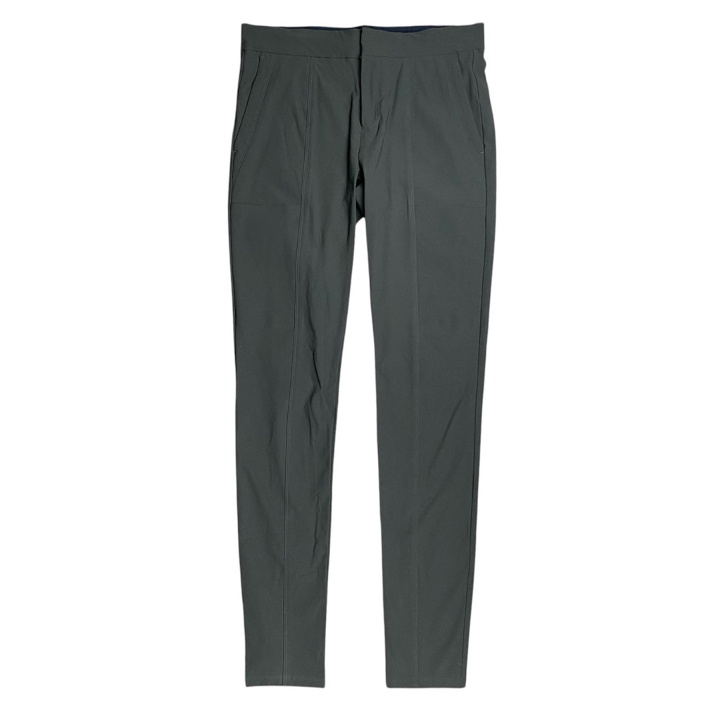 Athleta Wander Stash Skinny Olive Green Stretch Pockets Pant Hiking Outdoor 4T - Picture 8 of 14